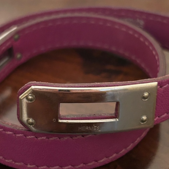 Authentic Hermes Kelly Double Tour Bracelet - Picture 5 of 7